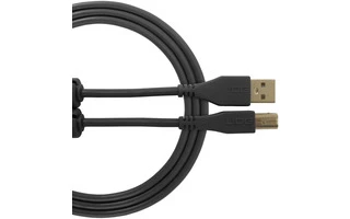 UDG Ultimate Cable USB 2.0 USB A >> USB B - Acodado 1 metro - Negro